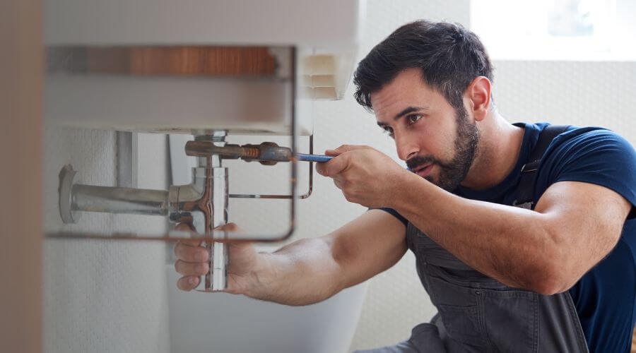 Sink faucet installation in La Fontaine, IN
